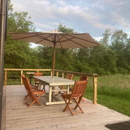 Tiny House Les Jours Heureux Sejour Nature Pres De Dinant Et Des Lacs De L Eau D Heure Villers-le-Gambon ภายนอก รูปภาพ