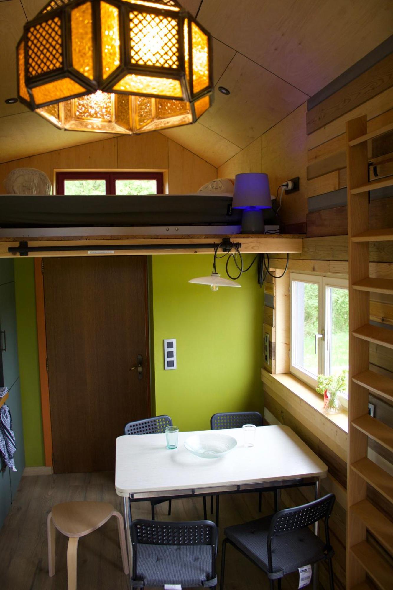 Tiny House Les Jours Heureux Sejour Nature Pres De Dinant Et Des Lacs De L Eau D Heure Villers-le-Gambon ภายนอก รูปภาพ