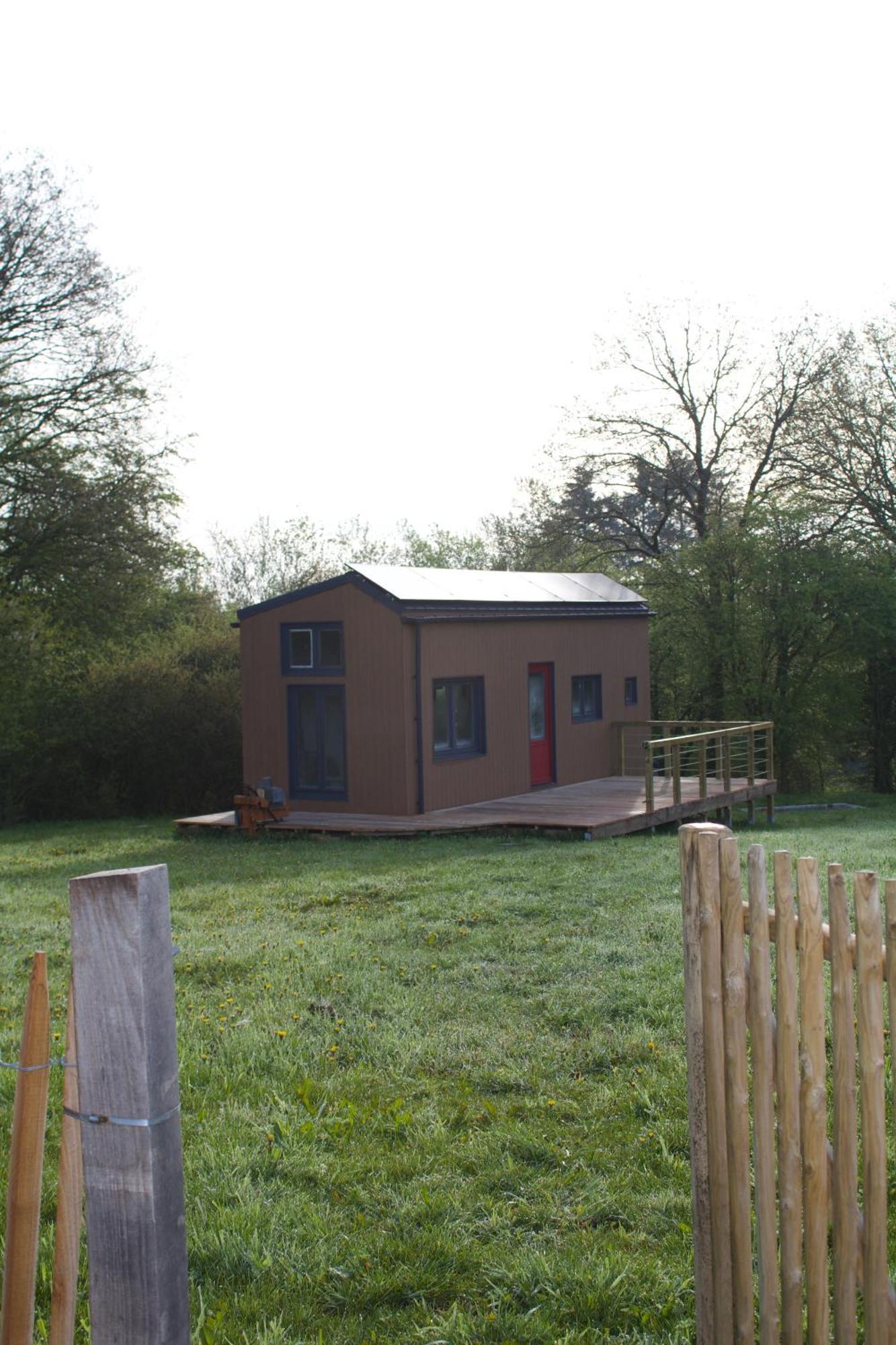 Tiny House Les Jours Heureux Sejour Nature Pres De Dinant Et Des Lacs De L Eau D Heure Villers-le-Gambon ภายนอก รูปภาพ